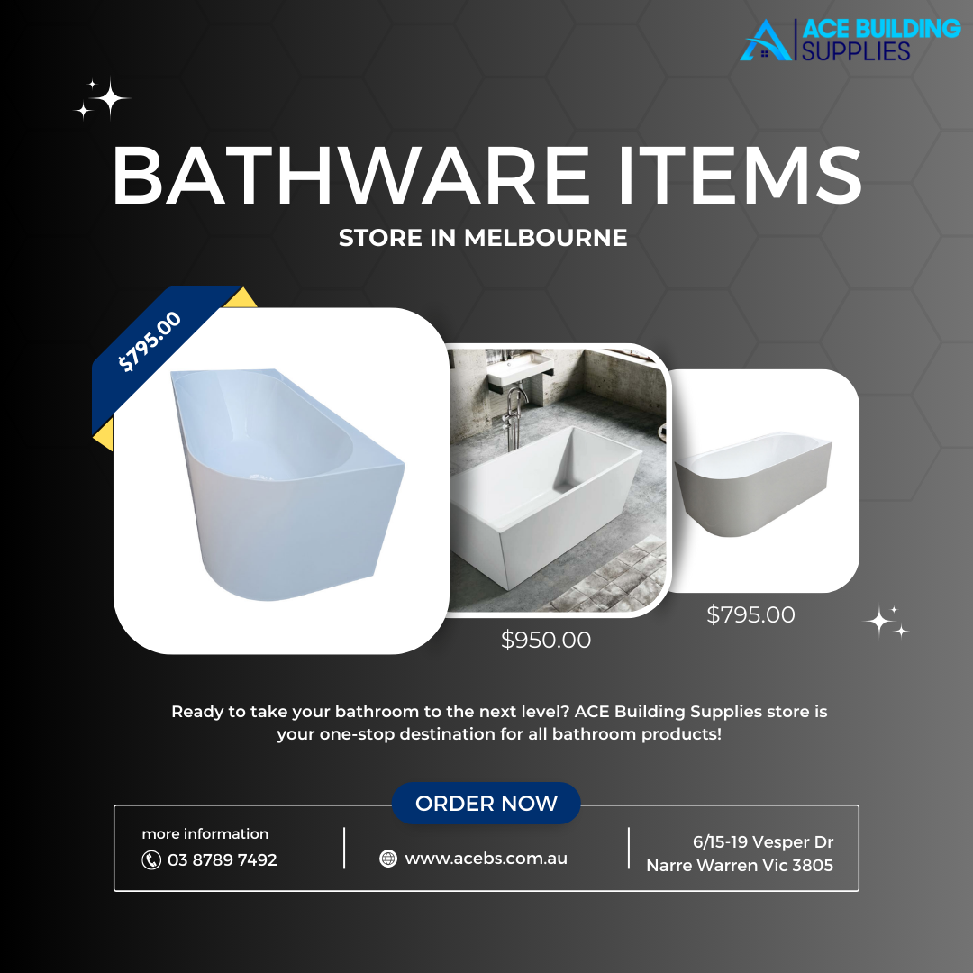 Bathware Items store Melbourne